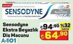 SENSODYNE EKSTRA BEYAZLIK DİŞ MACUNU